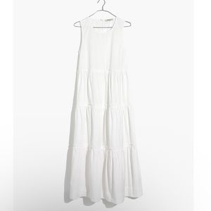 Madewell Cattail Tiered Dress